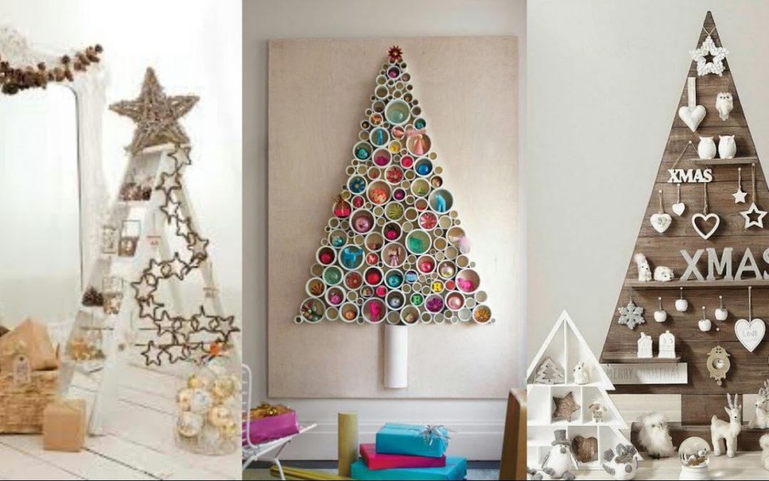 Cómo decorar el árbol de Navidad con materiales reciclados